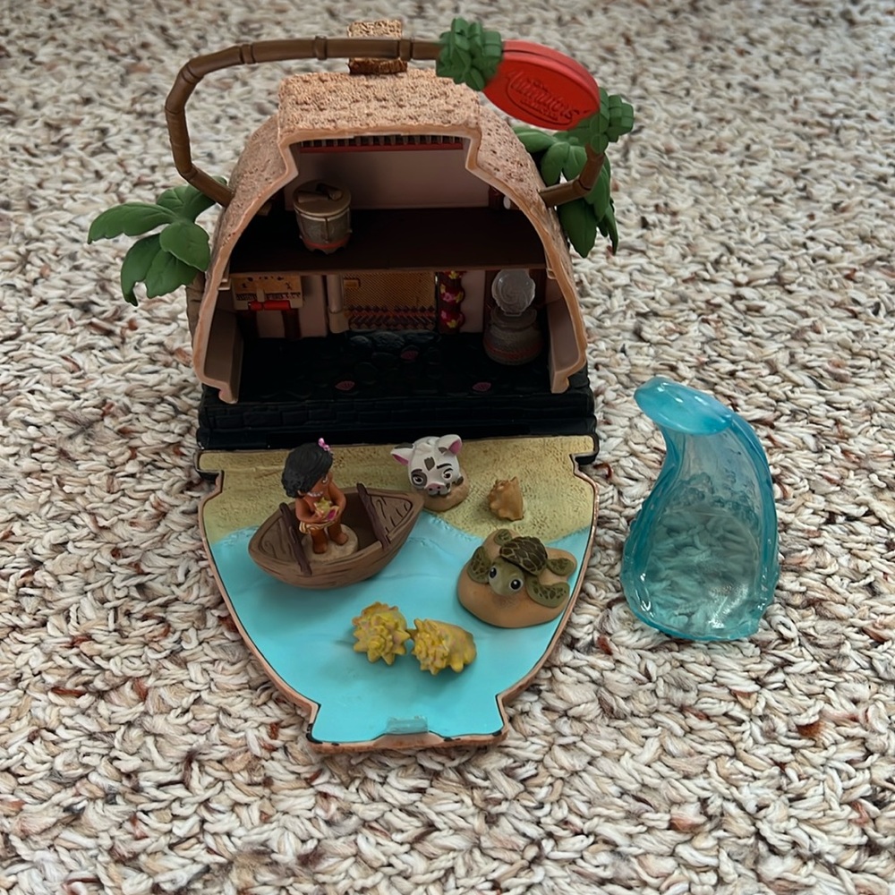 Disney Animators' Collection Littles Moana Motunui Island Playset
